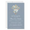 Elegant Blue | First Communion Budget Invitation