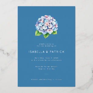 Elegant Blue Floral Bouquet