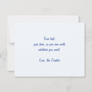 Elegant Blue Floral Invitation Template