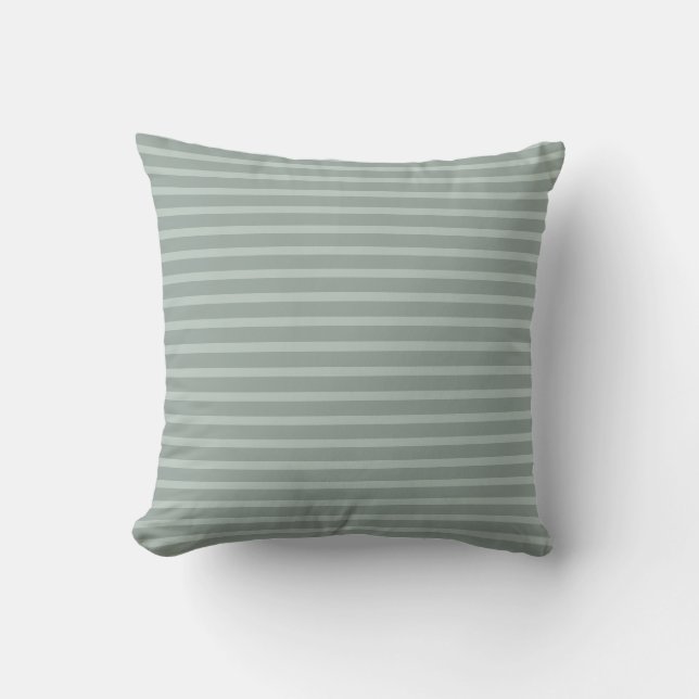 Elegant Blue Green Combination Colours Modern Throw Pillow (Front)