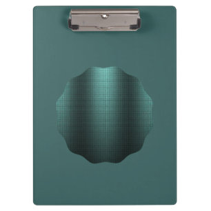 Elegant blue green metallic look with black traces clipboard