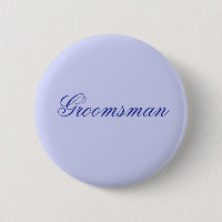 Elegant Blue Groomsman