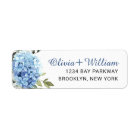 Elegant Blue Hydrangea Eucalyptus Adresse de retou