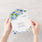 Elegant Blue Hydrangea Pastel Floral Wedding