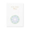 Elegant Blue Lotus Flower Simple Business Card