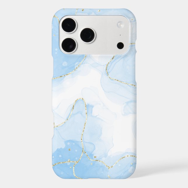Elegant Blue Marble  (Back)
