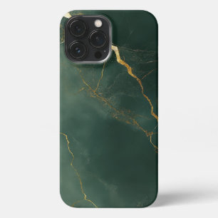 Elegant blue marble stone Phone Case