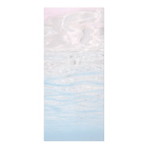 Elegant Blue Ocean Program Menu Blank