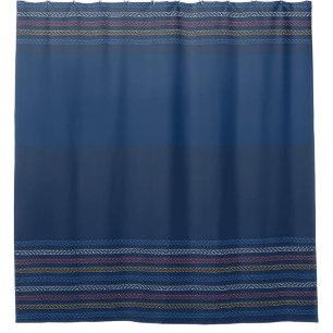 Elegant Blue Regatta Striped Border 