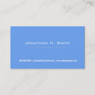 Elegant blue sandstone texture professional business card