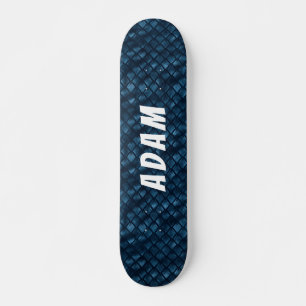 elegant blue Skateboard