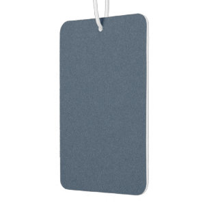 Elegant Blue Texture Car Air Freshener Design