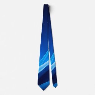 Elegant blue tie
