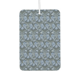 Elegant Blue Watercolor Floral Pattern Invitation Air Freshener