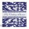 Elegant Blue & White Damask Avery Binder