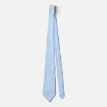 Elegant Blue White Polka Dots Groom Gift  
