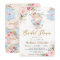 Elegant Blush Floral High Tea Party Bridal Shower