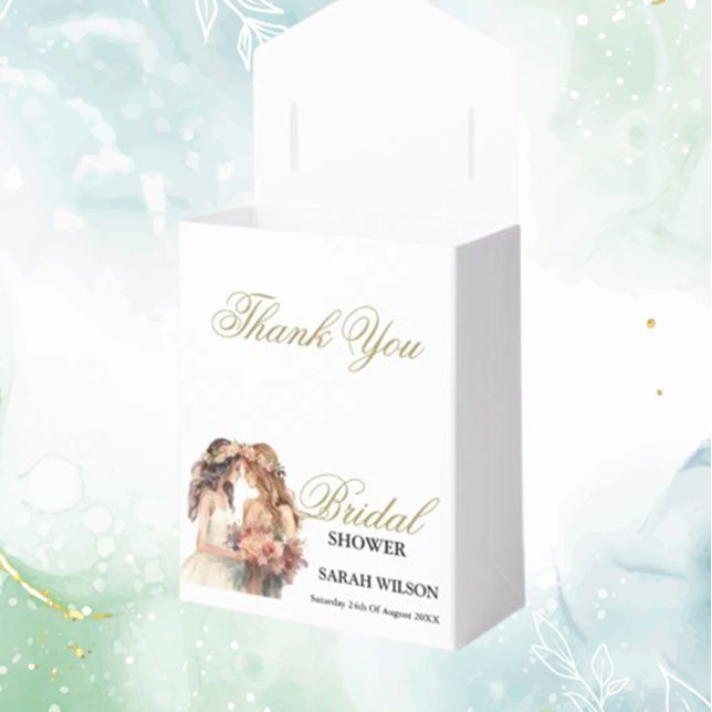  Elegant Blush Gay Pride Wedding Favor Box (Celebrate love with elegant blush gay pride wedding favor boxes by Wedding Bridal Blessing.  )