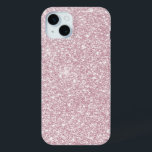 Elegant blush pink abstract trendy girly glitter iPhone 15 mini case<br><div class="desc">A elegant blush pink abstract trendy girly glitter design.This exquisite elegant dazzling girly glitter design is perfect for the trendy and stylish girl or anyone. Customize this design with your own message and personalized information. All designs are printed.</div>