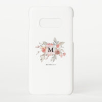 Elegant Blush Pink Monogram