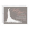 Elegant Blush Warm Grey Wedding Gown Bridal Show