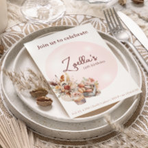 Elegant Bohemian Spring Birthday Par Tea