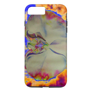 Elegant boho abstract watercolor orchid painting Case-Mate iPhone case