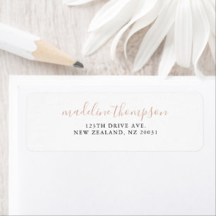 Elegant Boho Beige Calligraphy Script
