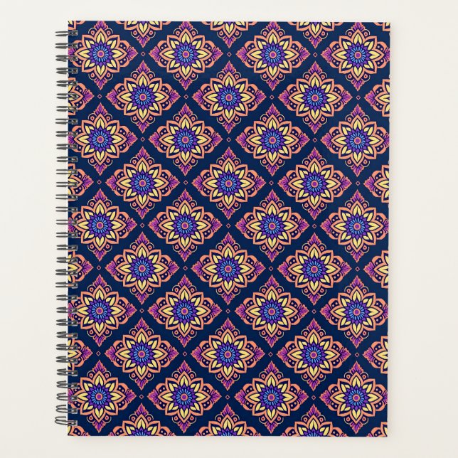 Élégant Boho Chic Floral Pattern (Devant)