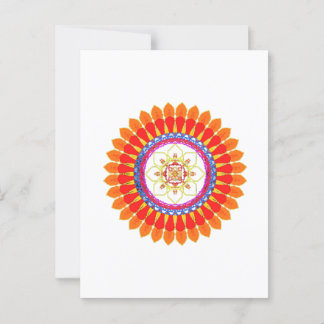 Elegant Boho Envelope  Postcard