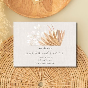 Elegant Boho Wedding Save The Date