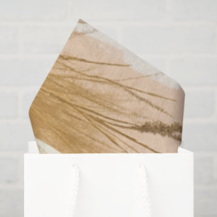 Elegant Boho Woman Pampas Decoupage Tissue Paper