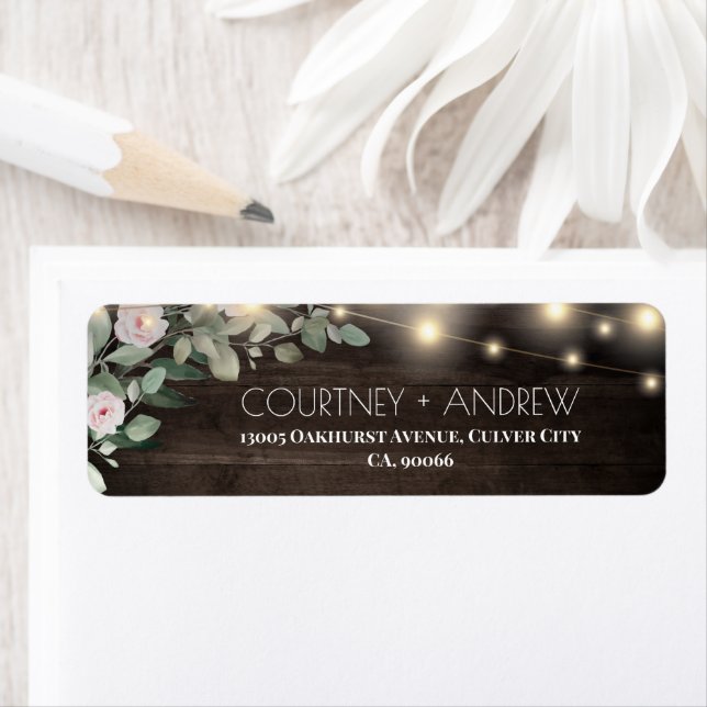 Élégant Bois Rustique Éclairage Boho Verdure (En situation)