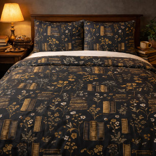 Elegant Book Design - Dark Academia - Vintage Book Pillowcase