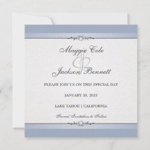 Elegant Border Save The Date