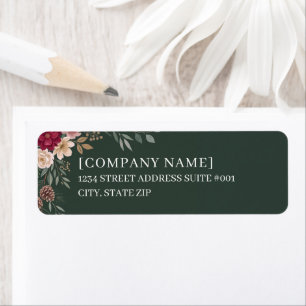 Elegant Botanical Corporate Christmas