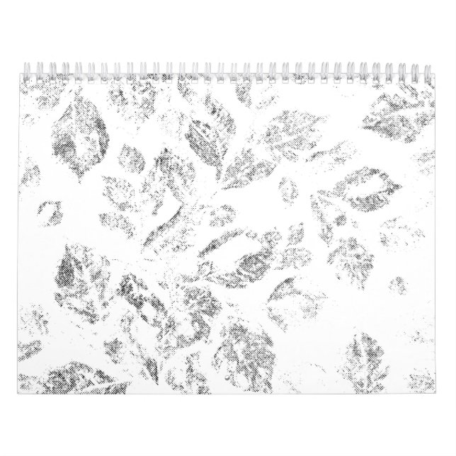 Elegant Botanical File Folder Set Calendar (Cover)