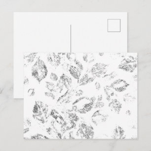 Elegant Botanical File Folder Set Holiday Postcard