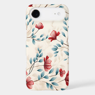Elegant Botanical Floral Branch Pattern