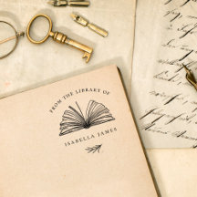 Elegant Botanical From The Library Of Custom Name