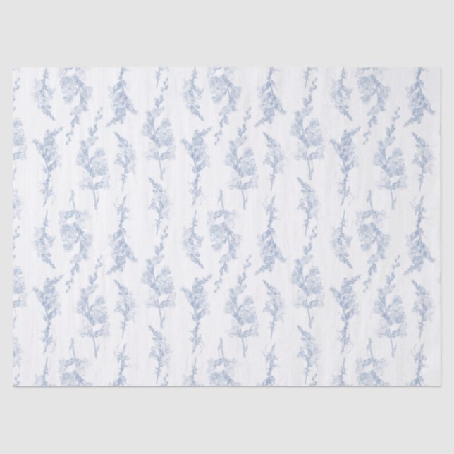 Elegant Botanical Gift Tissue Paper (Front)