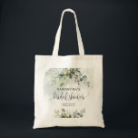 Elegant botanical green eucalyptus gold   tote bag<br><div class="desc">Looking for the perfect accessory for a bridal shower? Look no further than the elegant botanical green eucalyptus gold tote bag. This tote is not only stylish but also practical, making it the ideal gift for a bride-to-be. Its sophisticated design, featuring green eucalyptus leaves on a luxurious gold background, adds...</div>