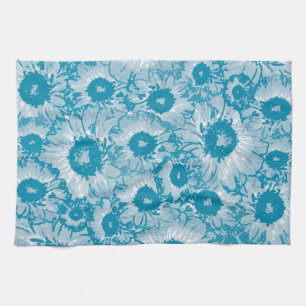 Elegant Botanical Pattern Kitchen Towel