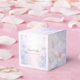 Elegant Botanical Wedding Favor Box