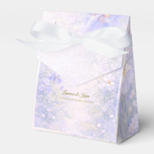 Elegant Botanical Wedding Favor Box