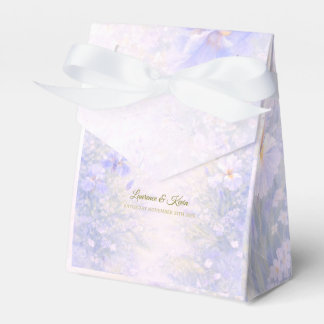 Elegant Botanical Wedding Favor Box