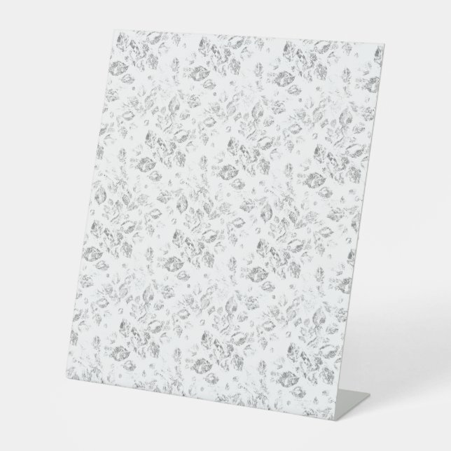 Elegant Botanical Welcome Party Sign (Front)