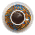 Élégant bouton de tiroir de la coupe de café - SRF