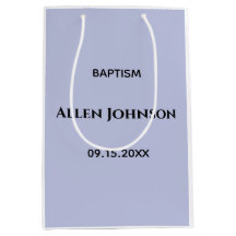 Elegant boy baptism