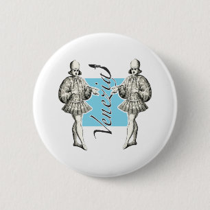 Elegant boy from Renaissance Venice 2 Inch Round Button